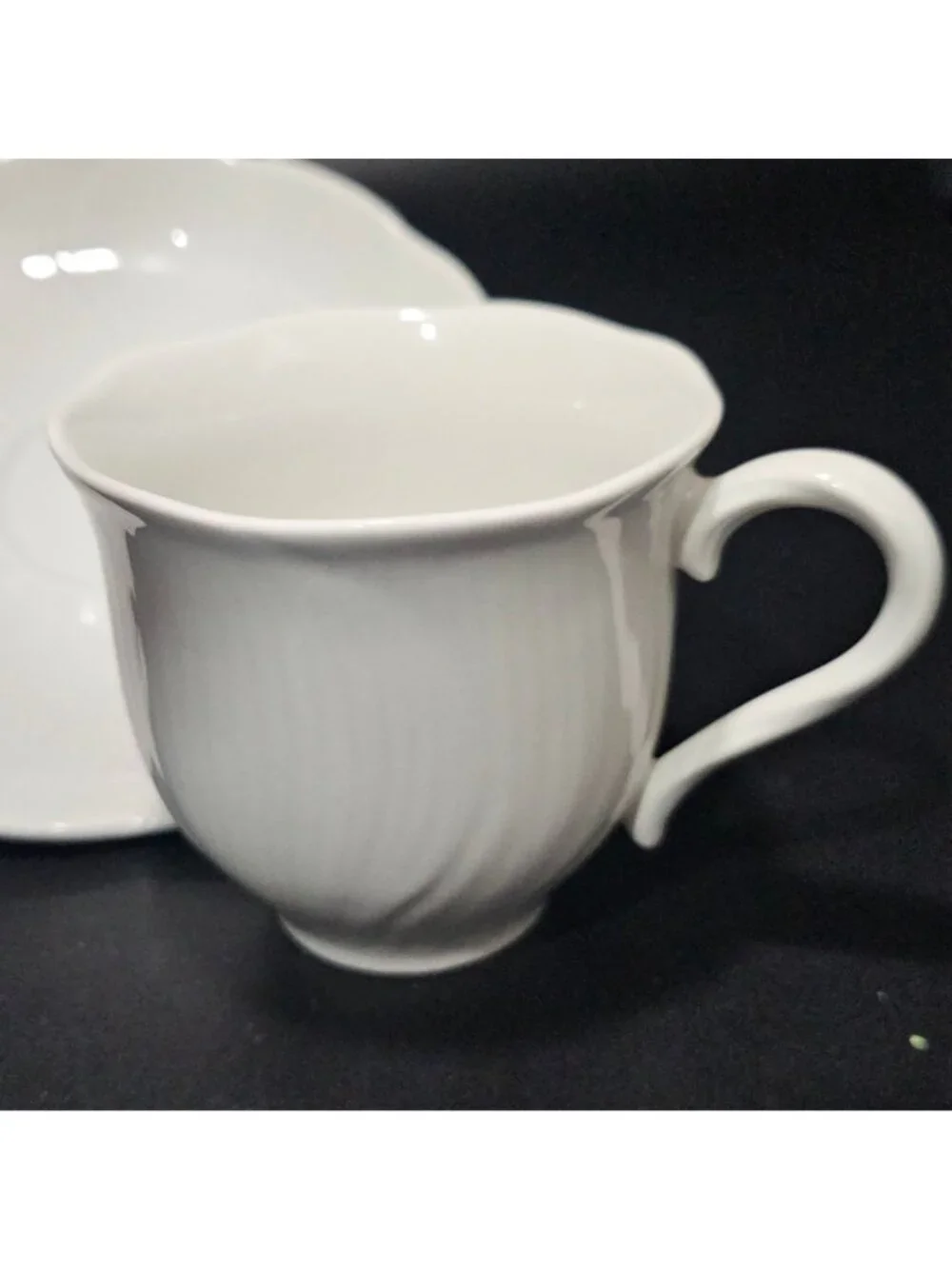 6 Mikasa Spring Magnolia Saucer Plates 6
